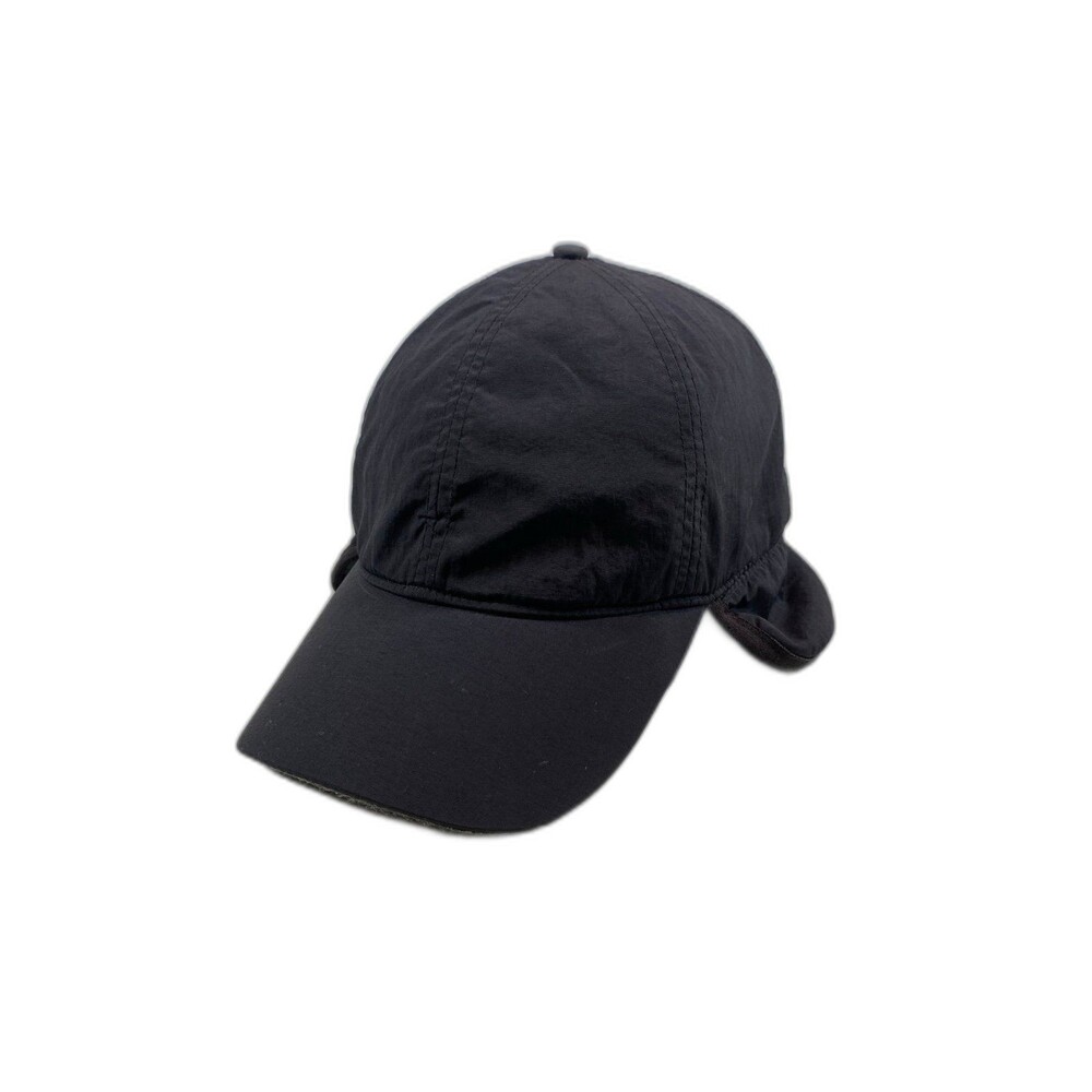 Eddie Bauer Trapper Ski Hat Cap Windcutter Fleece one size Fitted Ear Flaps